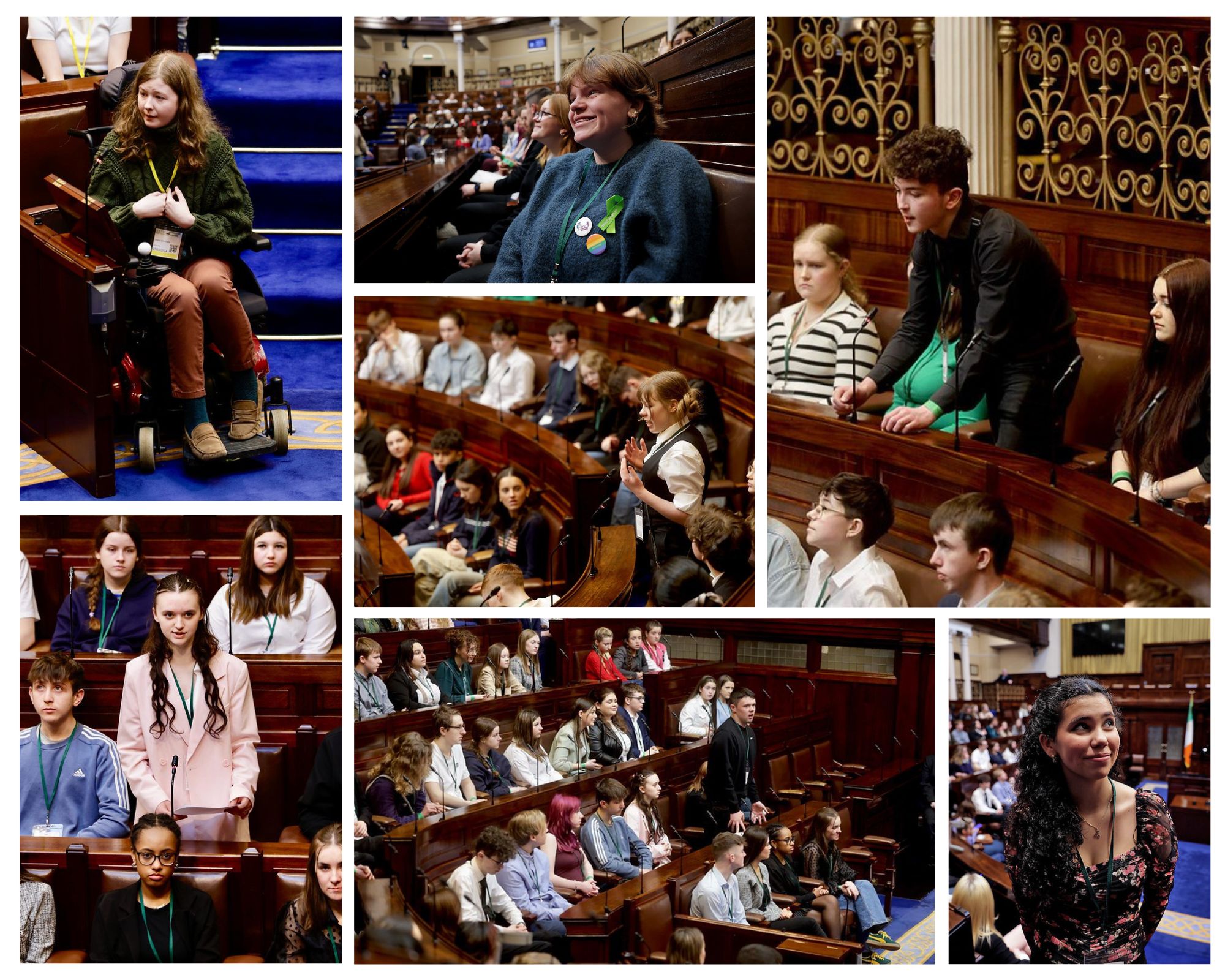 Robust debate from a new generation in the Dáil Chamber