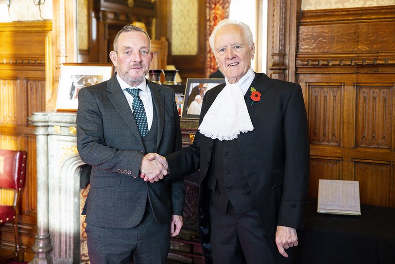 The Cathaoirleach and the Lord Speaker, Lord McFall