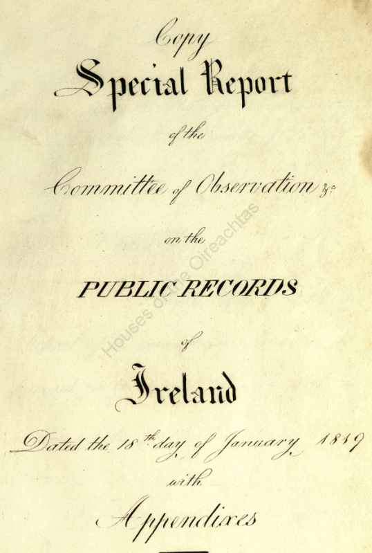 Oifig na dTaifead Poiblí Éireann, Meitheamh 1922