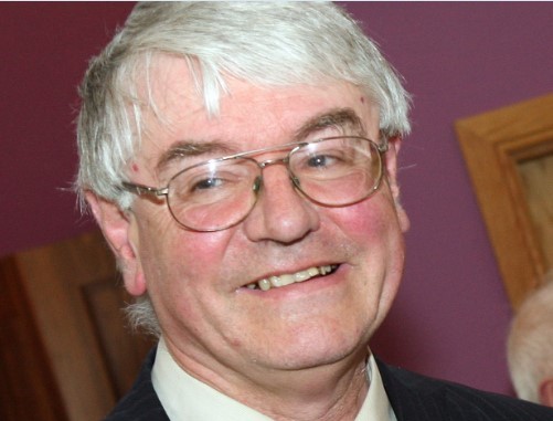Colour head and shoulders photograph of Martin Mansergh, a former Member of Seanad Éireann.
