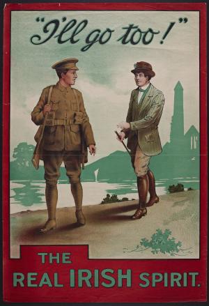 First World War recruitment poster