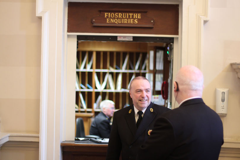 Day in the life of Leinster House - Ushers