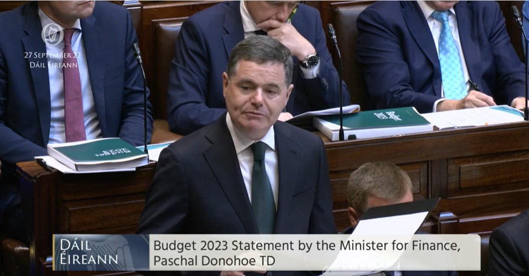 Díospóireachtaí maidir le Buiséad 2023