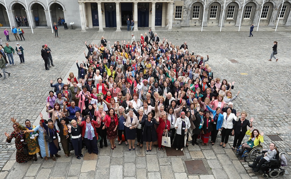 Delegates at the International Congress of Parliamentary Women's Caucuses 2018