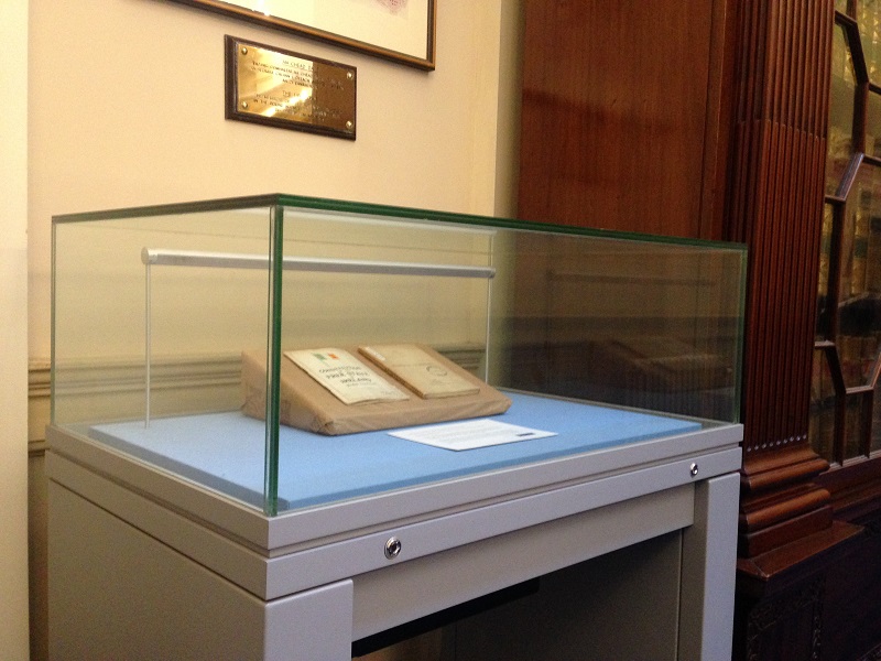 Display case, Leinster House
