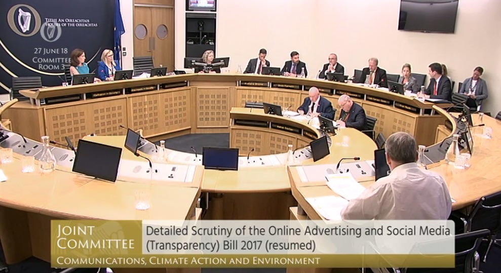 Pre-legislative scrutiny by an Oireachtas Committee