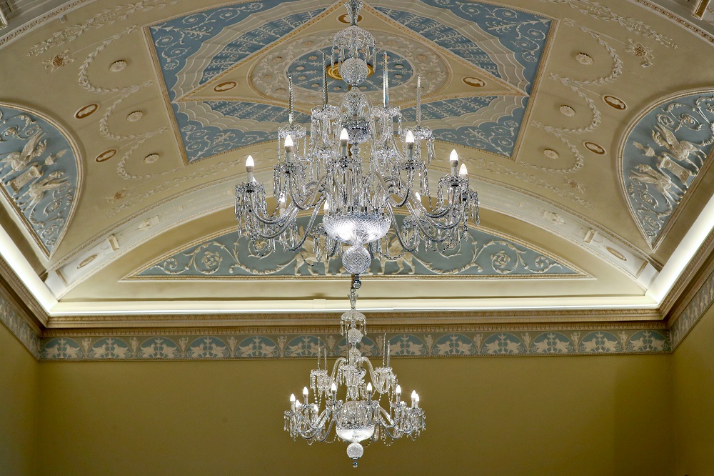 Ceiling of the Seanad Chamber
