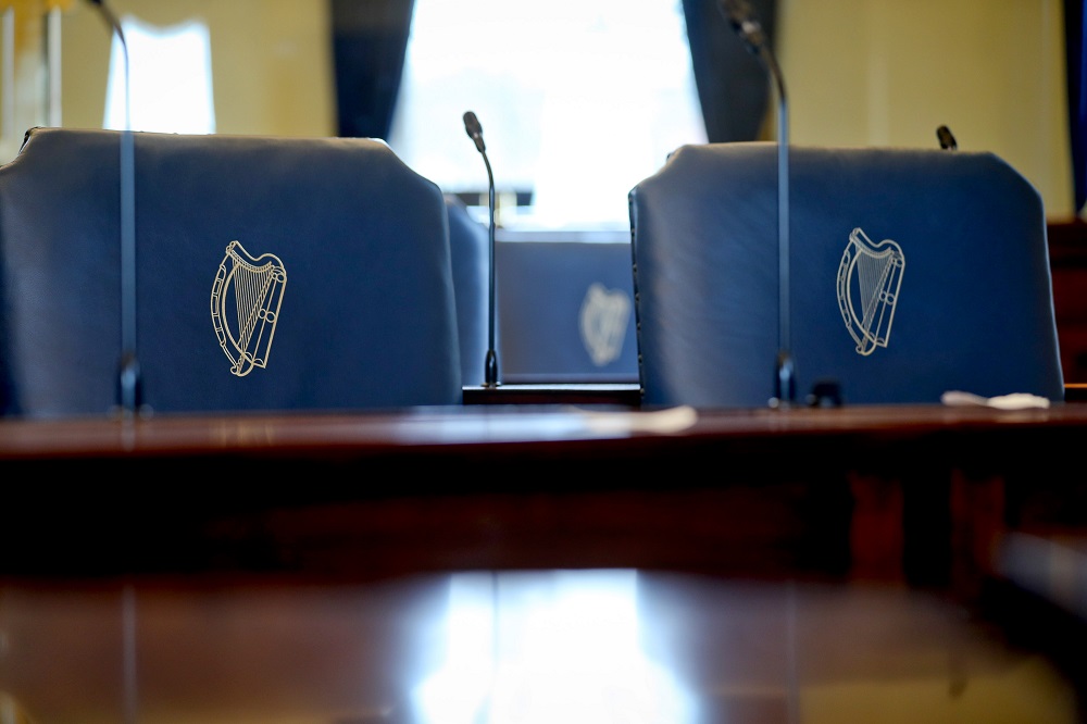 Seats in the Seanad Chamber