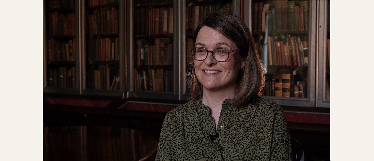 Sarah Gearty, cartographic and managing editor with the Irish Historic Towns Atlas Project, Royal Irish Academy