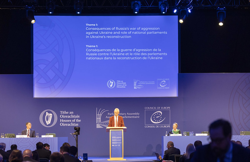 Theme 1 | Consequences of Russia’s war of aggression against Ukraine and role of national parliaments in Ukraine’s reconstruction